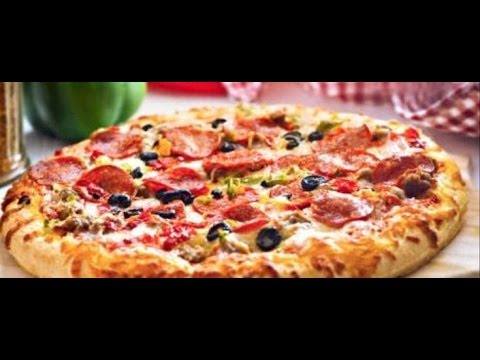 Como hacer una PIZZA Tradicional paso a paso,,,Recetas Faciles - YouTube