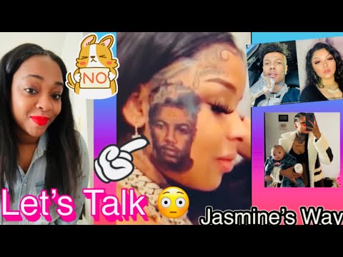 Let’s Talk!! Chrisean Rock gets Blueface mugshot tattooed on her face # ...