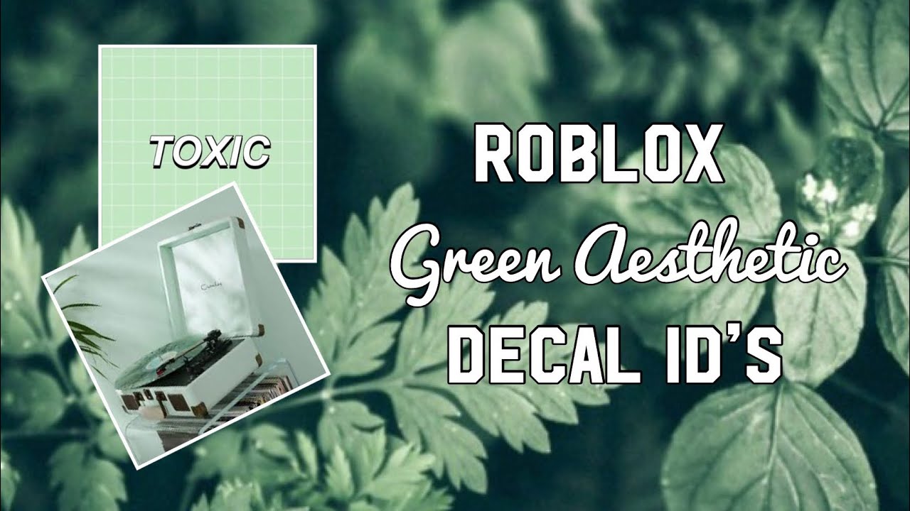 Roblox Decal Codes Aesthetic