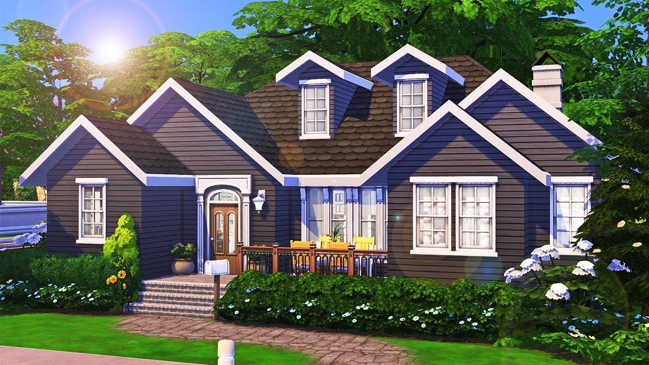 Sims 4 Small House Build - Image to u