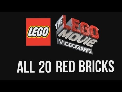 All 20 Red Bricks unlock guide – The LEGO Movie Videogame