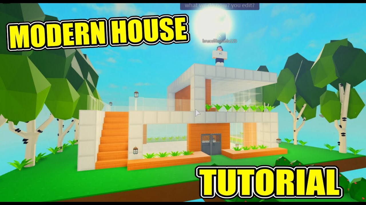 Roblox Meep City House Ideas - Roblox Islands || How To Make Modern ...