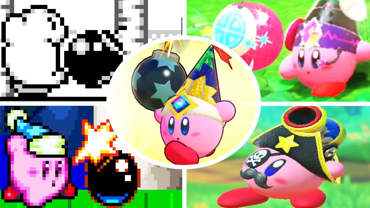 Evolution of Bomb Kirby (1992-2023) - YouTube