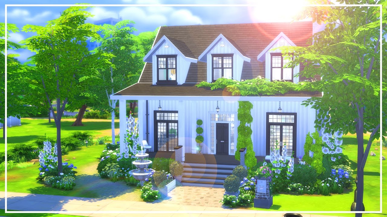 Sims 4 modern farmhouse download - spinose