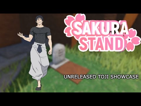 TOJI FUSHIGURO showcase | Roblox Sakura Stands - YouTube