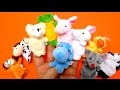 Funny Animal Zoo Finger Puppets