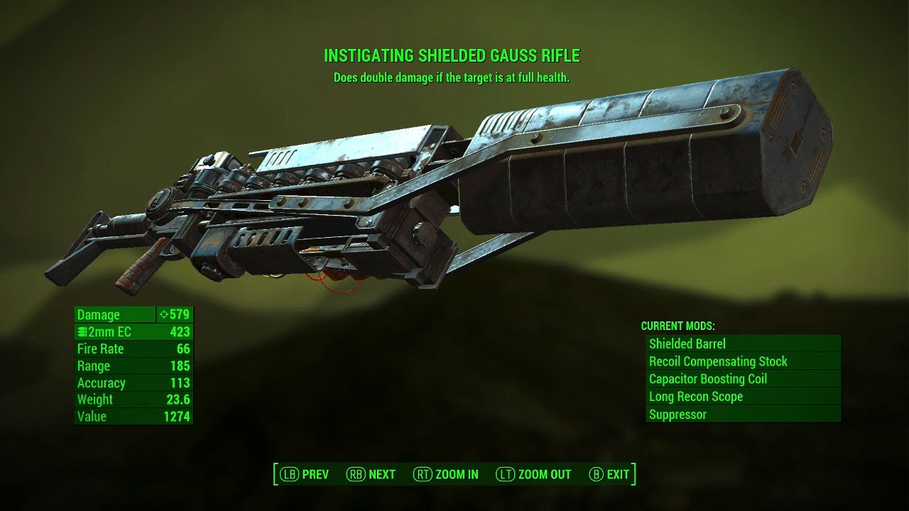 How to get gauss rifle fallout 4 - mlodX