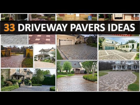 33 Driveway Pavers Ideas - DecoNatic