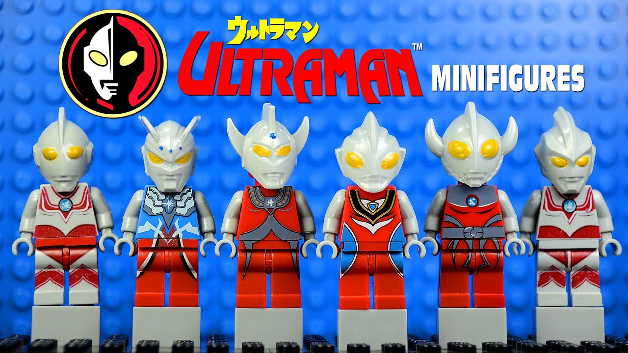 LEGO Ultraman Anime KnockOff Minifigures YouTube