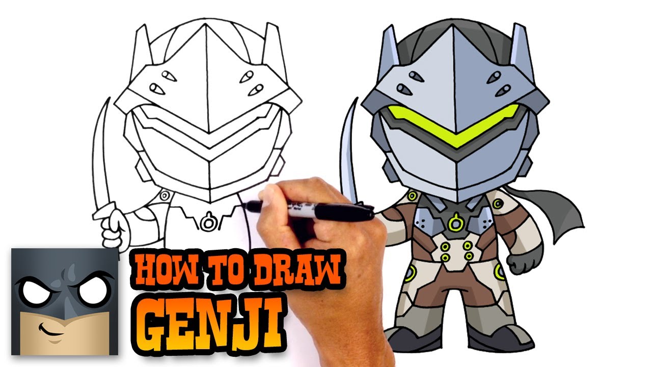 How to Draw Genji | Overwatch - YouTube