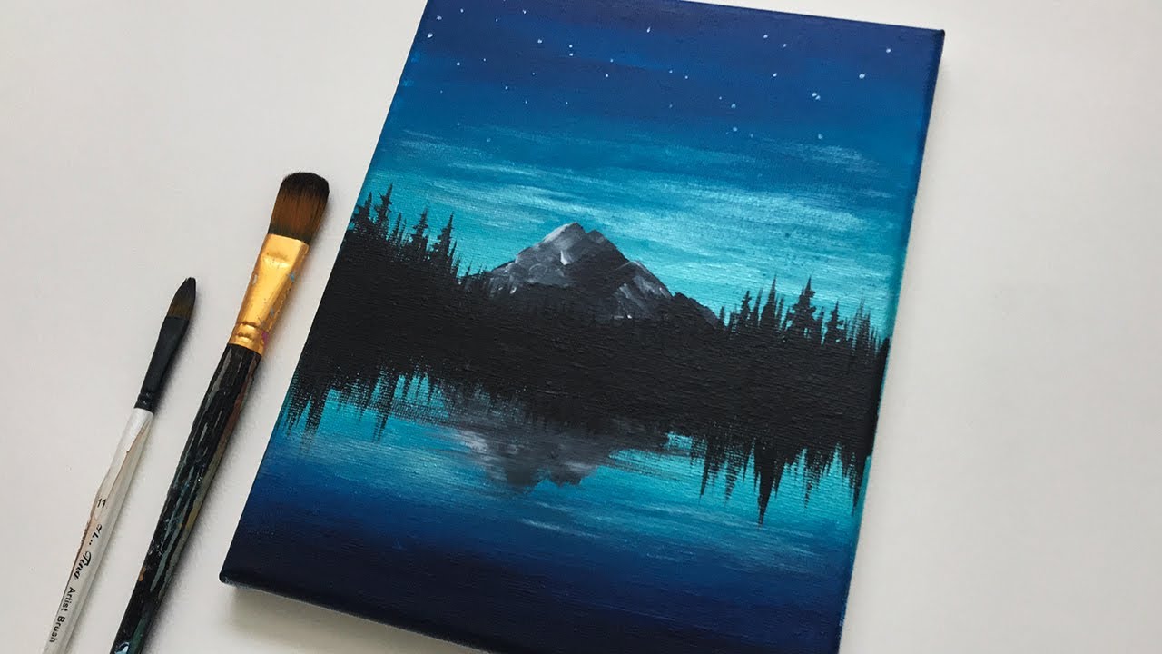 Featured image of post Beginner Paint Night Painting Ideas : I tried to keep the painting simple and easy.