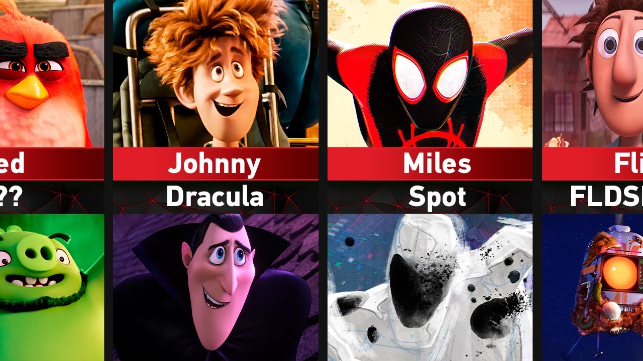 All Main Characters and Villains of Sony Pictures Animation - YouTube