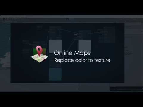 Online Maps Replace Color To Texture Unity Asset