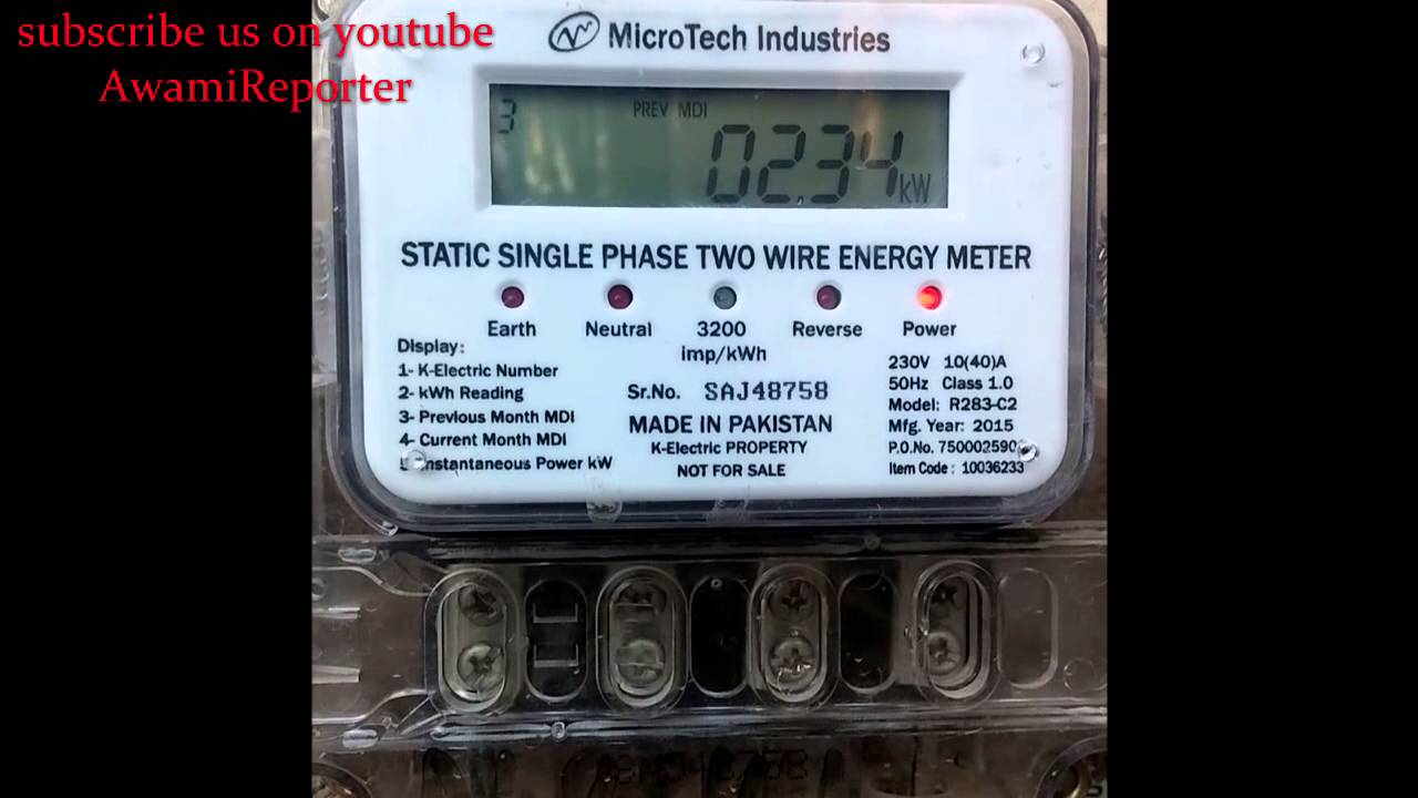 How To Read Your Residential Electric Meter