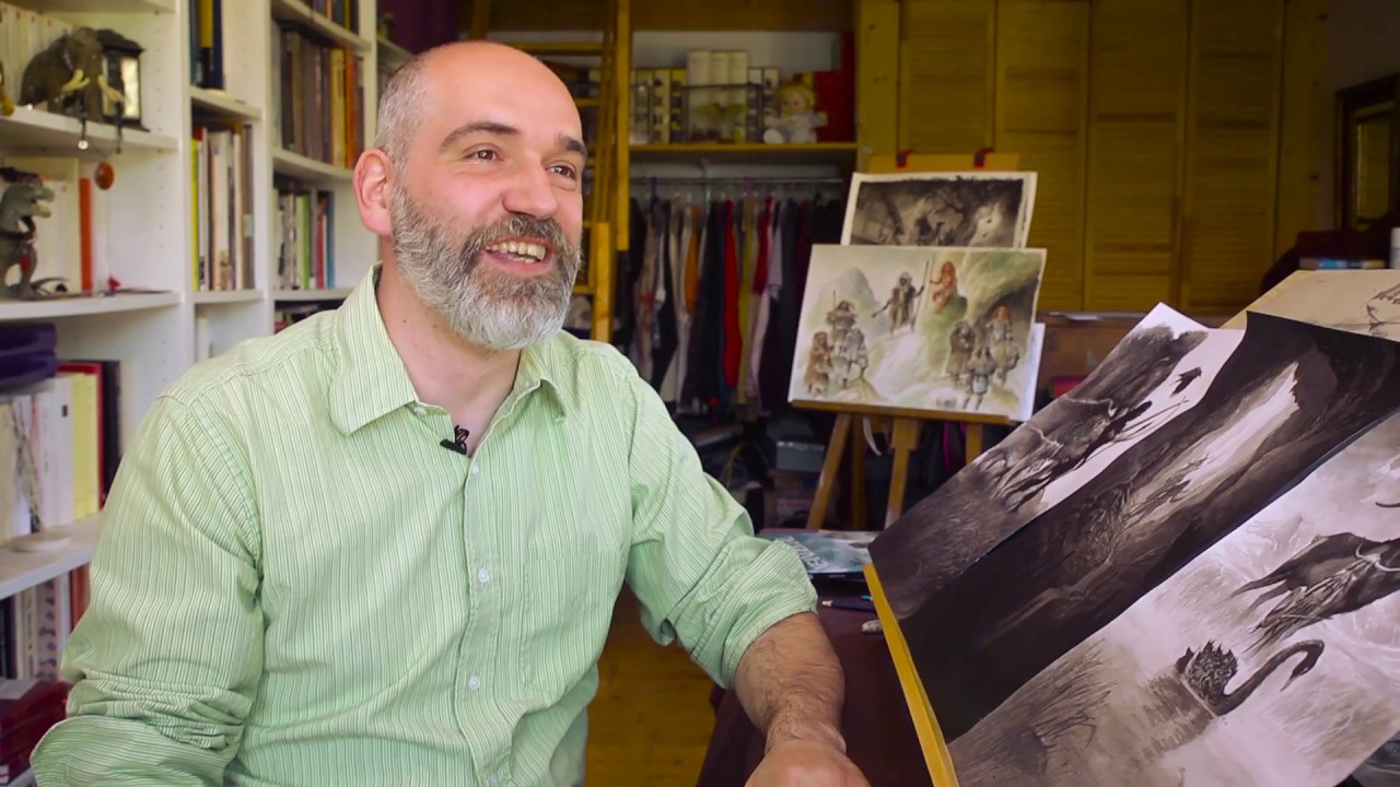 Rencontre avec Emmanuel Roudier - Illustrateur / Auteur de BD - YouTube