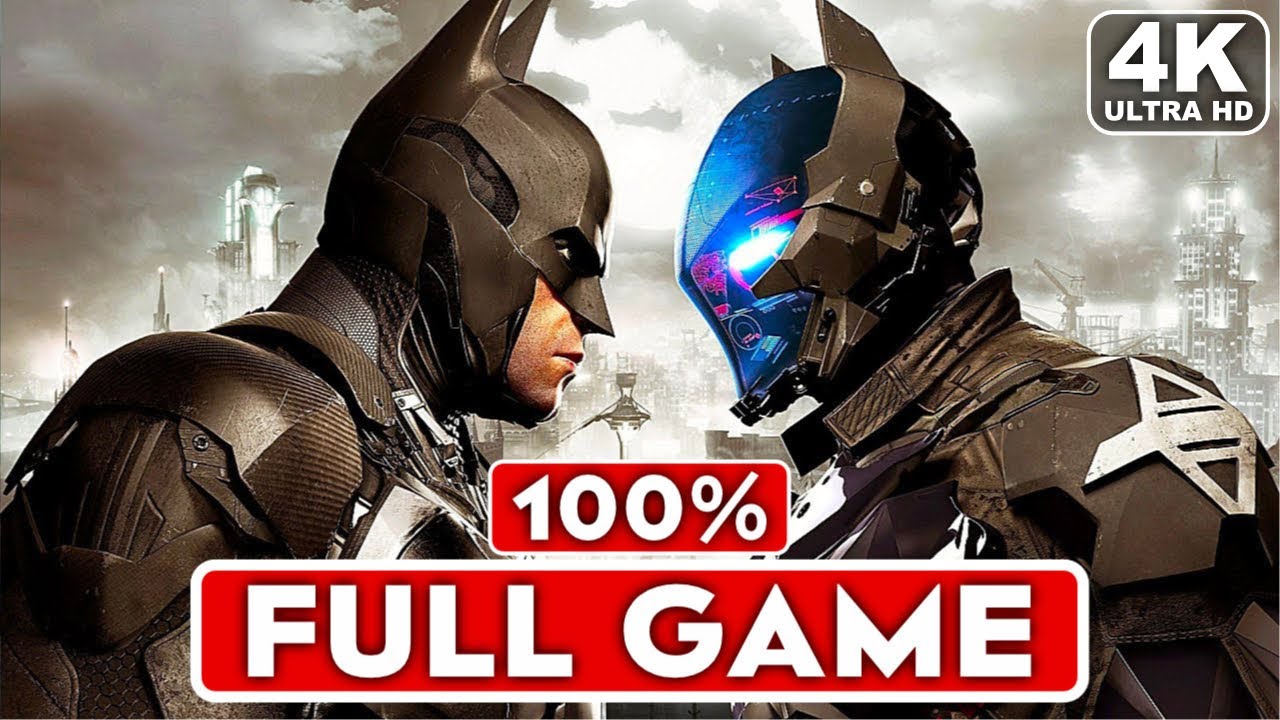 BATMAN ARKHAM KNIGHT Gameplay Walkthrough Part 1 FULL GAME [4K 60FPS PC] -  No Commentary - YouTube