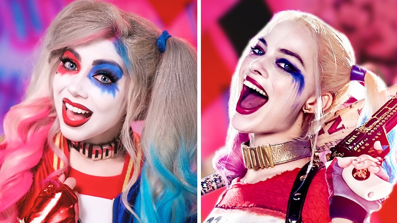 Harley Quinn Makeup