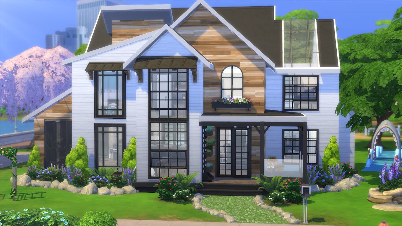 How To Build A Simple House In Sims 4 - BEST GAMES WALKTHROUGH