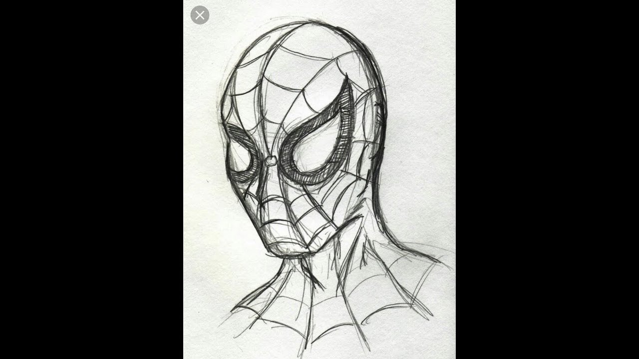 Pencil Spider Man Drawings Easy / It will be printed on matte paper ...