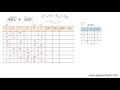 A And B Or C Truth Table