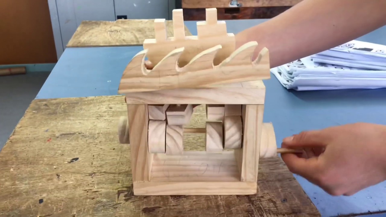 Simple Wooden Mechanical Toys