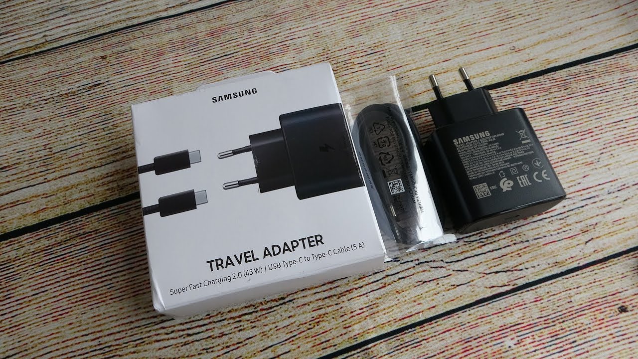 Super Charging Travel Adapter Samsung 45w Unboxing Youtube