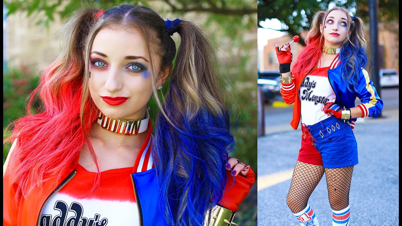 Harley Quinn Costume Make Your Own For Kids