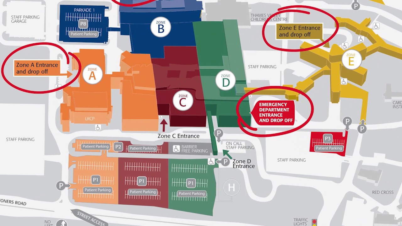 Victoria General Hospital Map