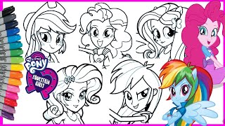 Mewarnai Kuda Poni MLP Equestria Girls Coloring Page | Doovi