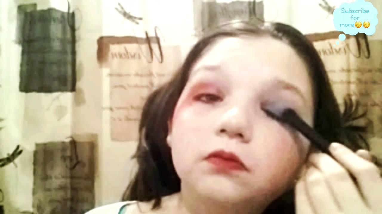 Harley Quinn makeup for kids👍 - YouTube