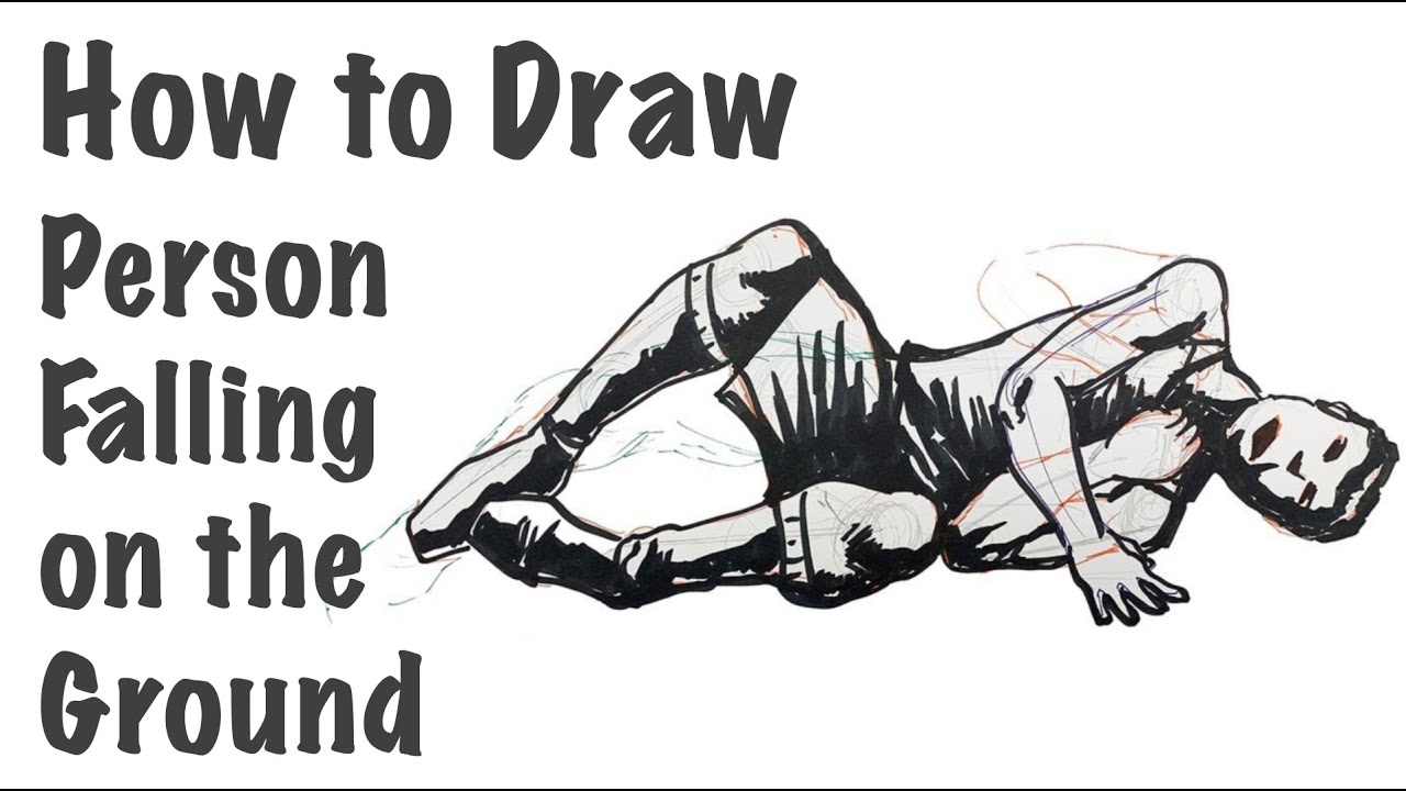 How To Draw Someone Falling