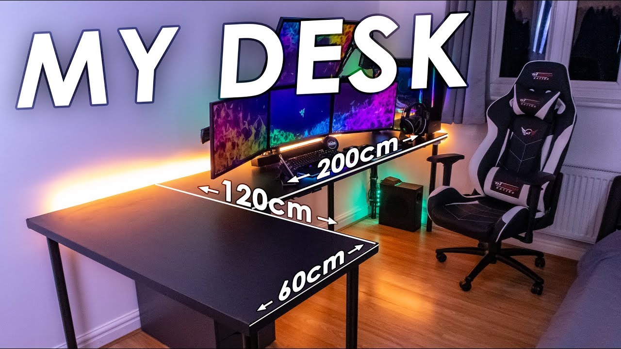 My Gaming Setup Desk | Choosing A Desk For Your Setup - Youtube