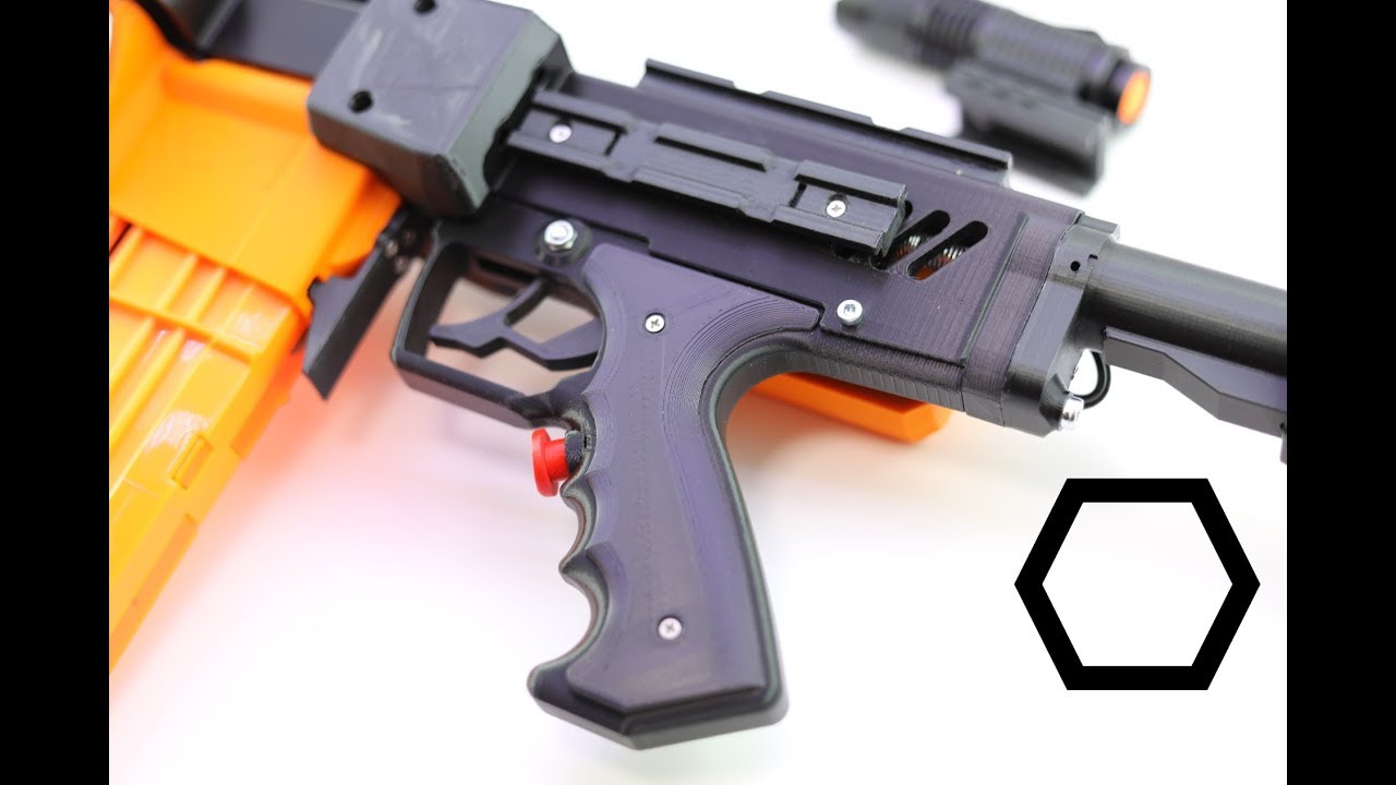 3D Printable Nerf Gun