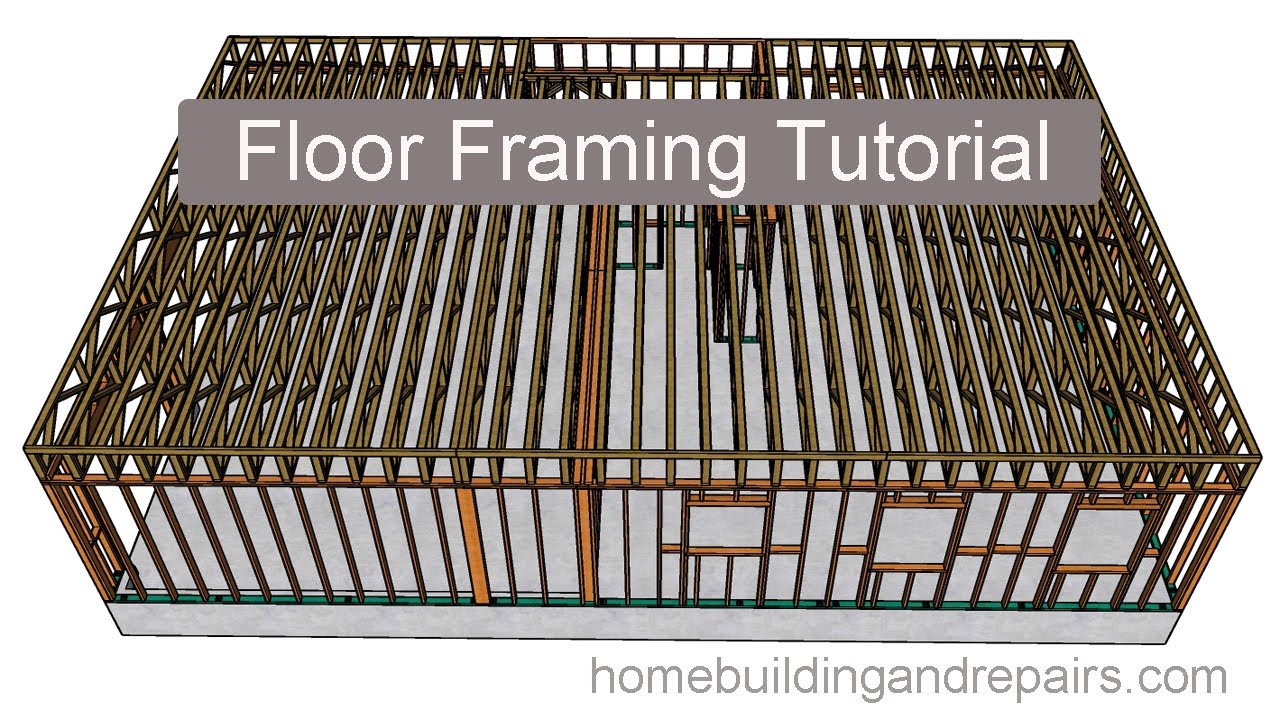 Wood Floor Framing Plan