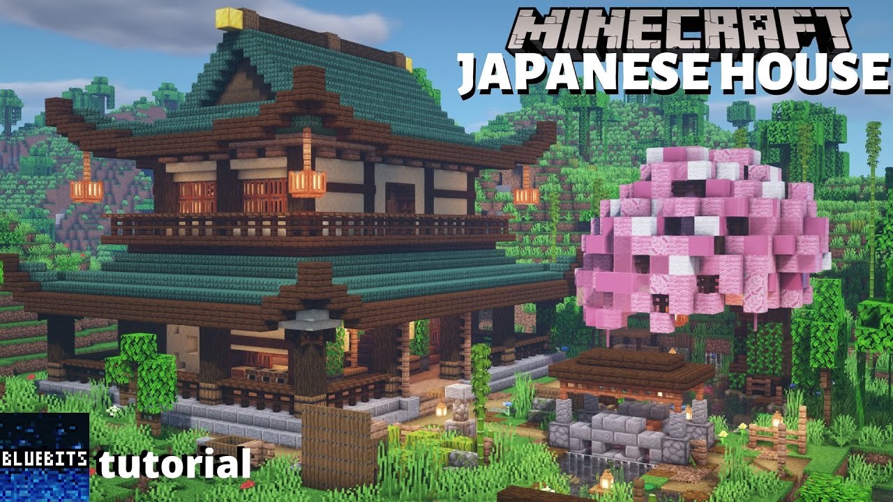 Minecraft - How to Build a Japanese House Tutorial - Cuộc Sống