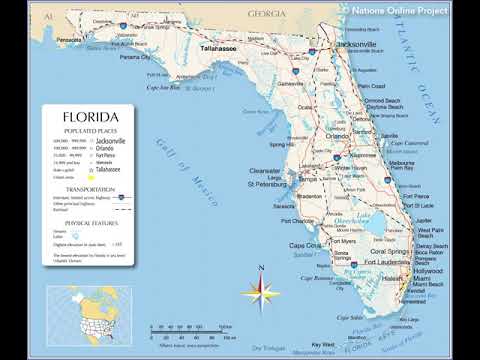 map of Florida