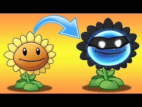 Plants Vs Zombies 2 Cambio de Girasol a Flor Oscura - YouTube