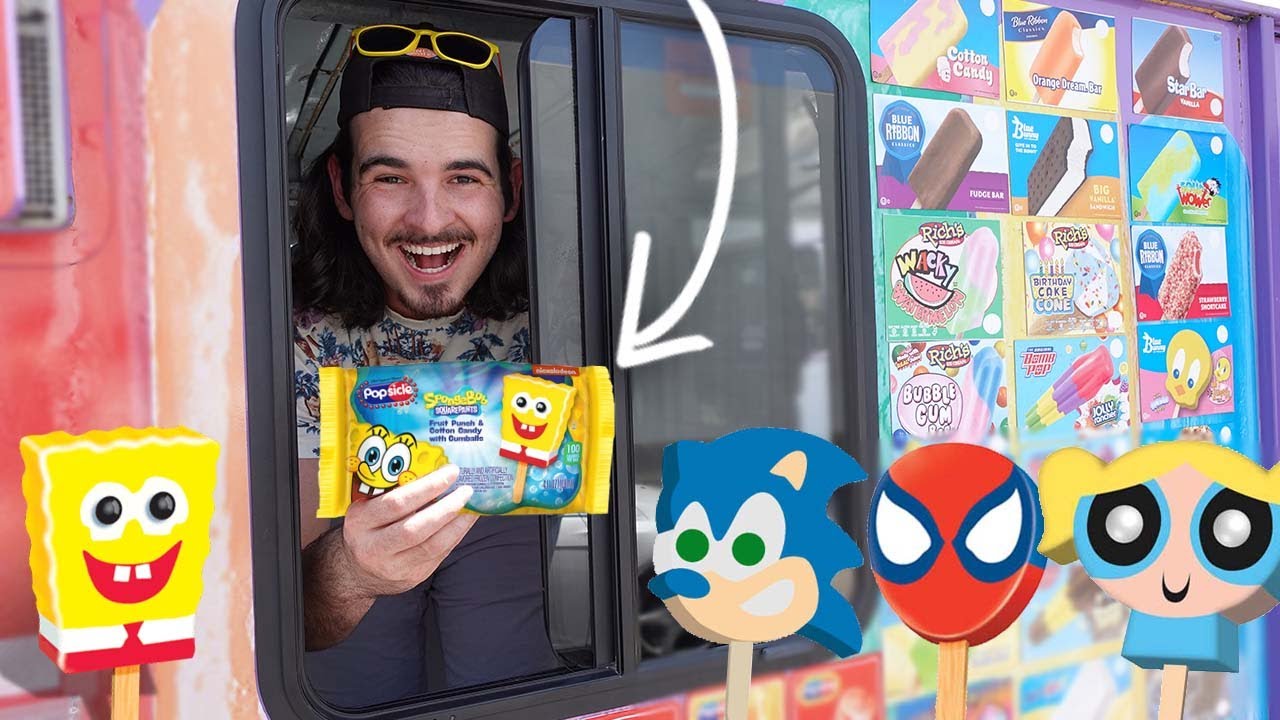 Ultimate Perfect Popsicle Challenge! (Spongebob, Spider-Man, Sonic, &  Powerpuff!) - YouTube