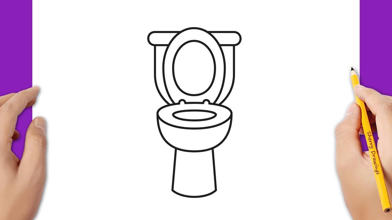 How To Draw A Cartoon Toilet - Opportunitystage12