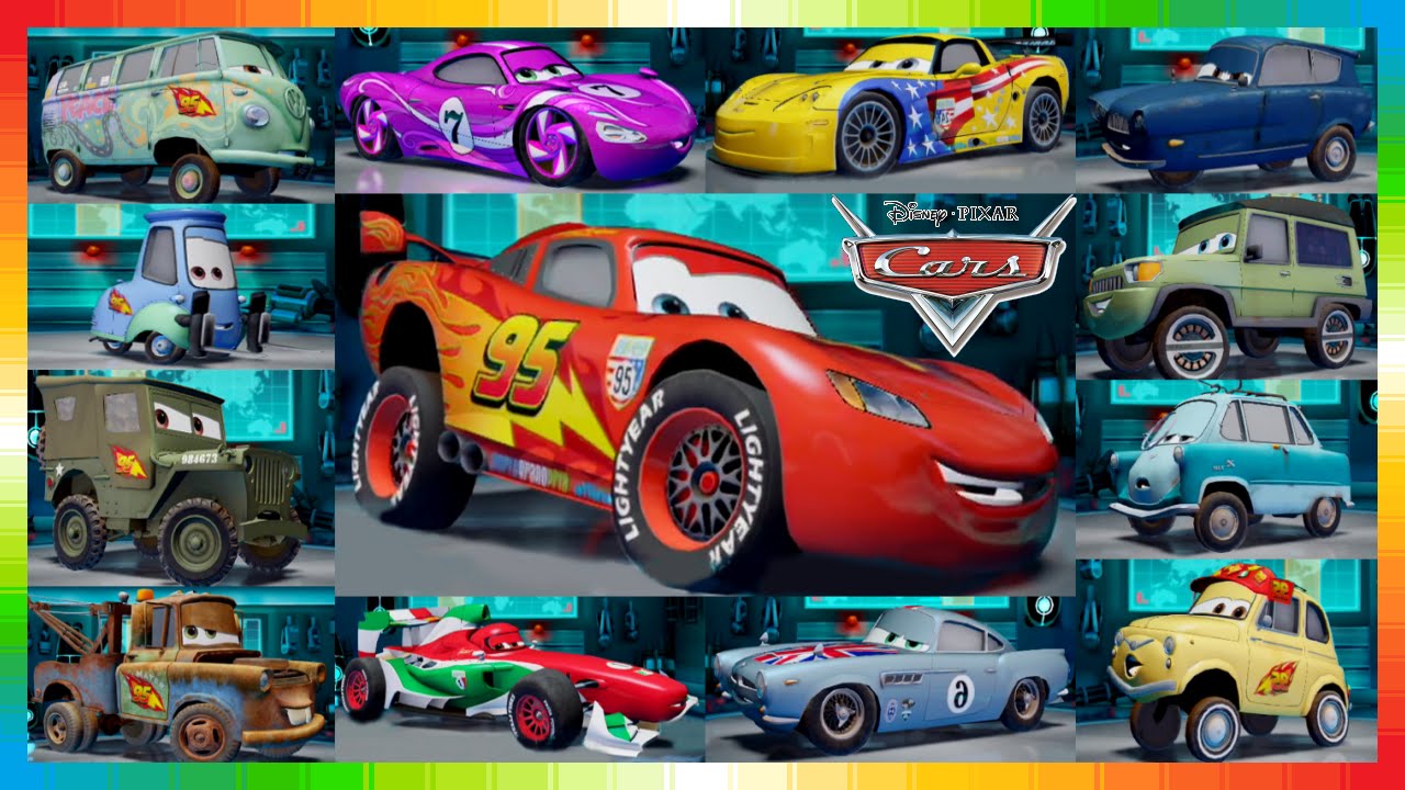 Cars The Movie 2 Characters