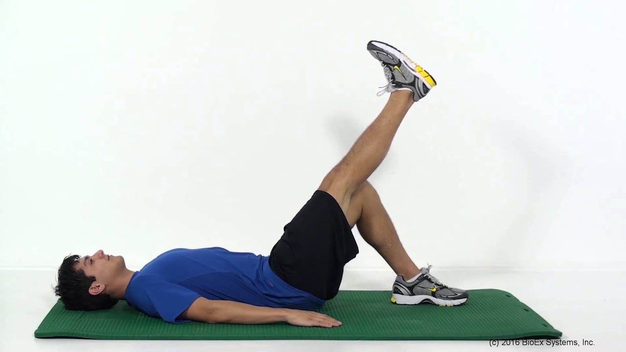 Supine Hip Flexor