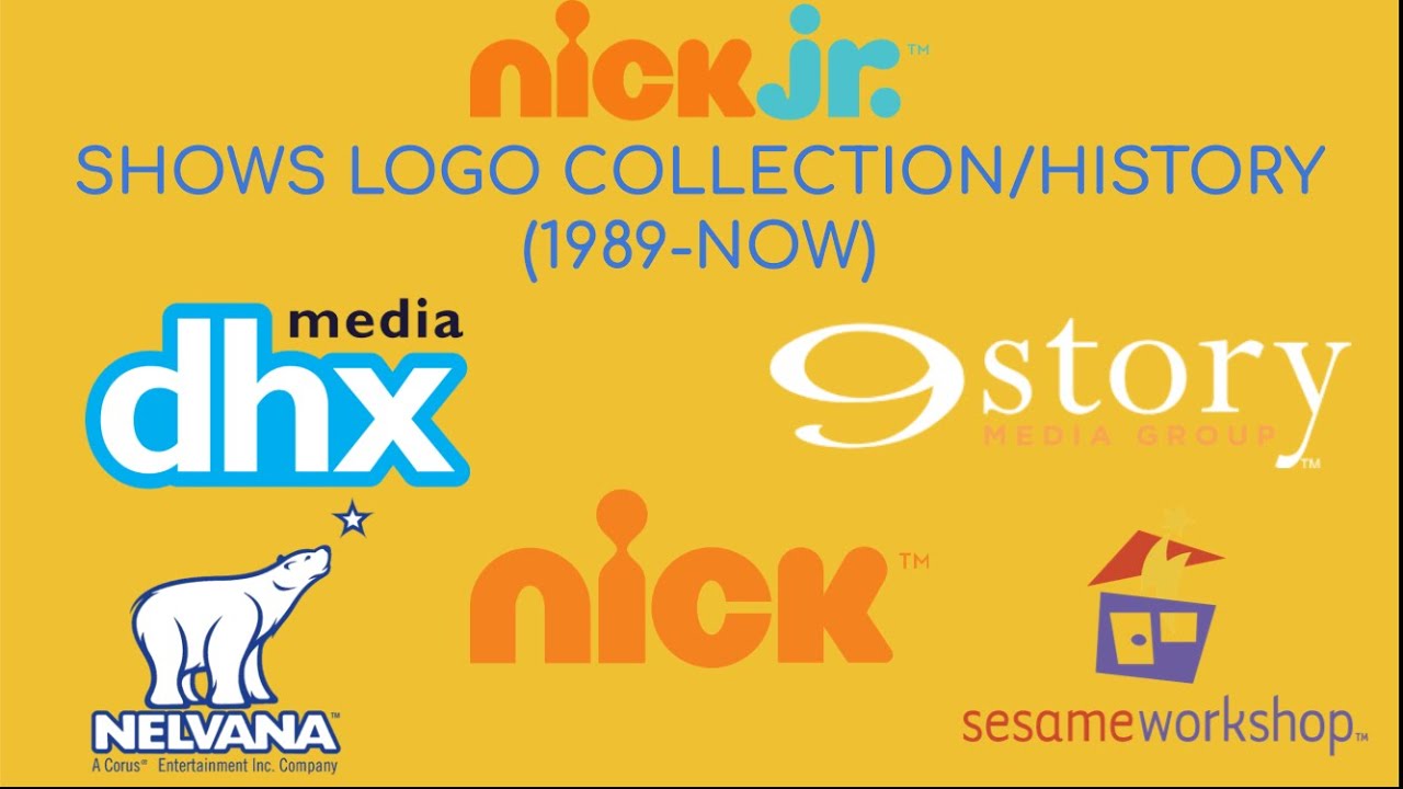 Nick Jr Logo Evolution