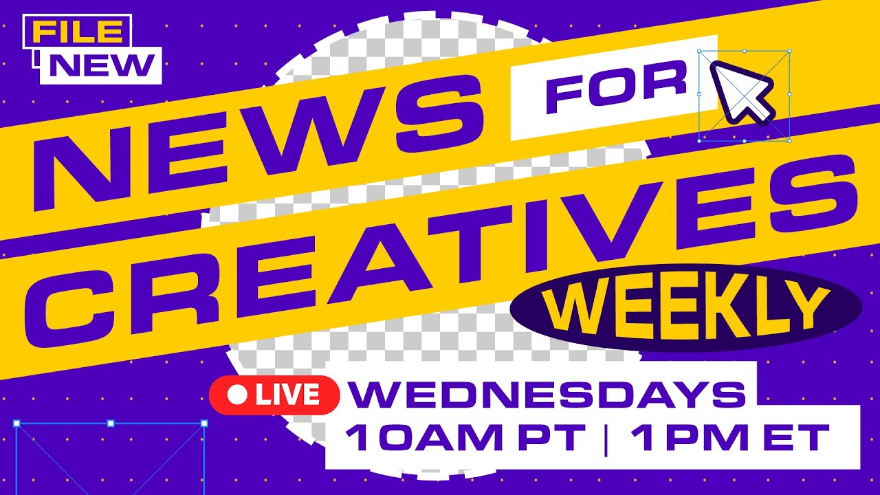 Weekly News For Creatives | Oct 22 | File New