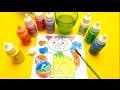 Finger Painting Game - Cat Puzzle Coloring Playset