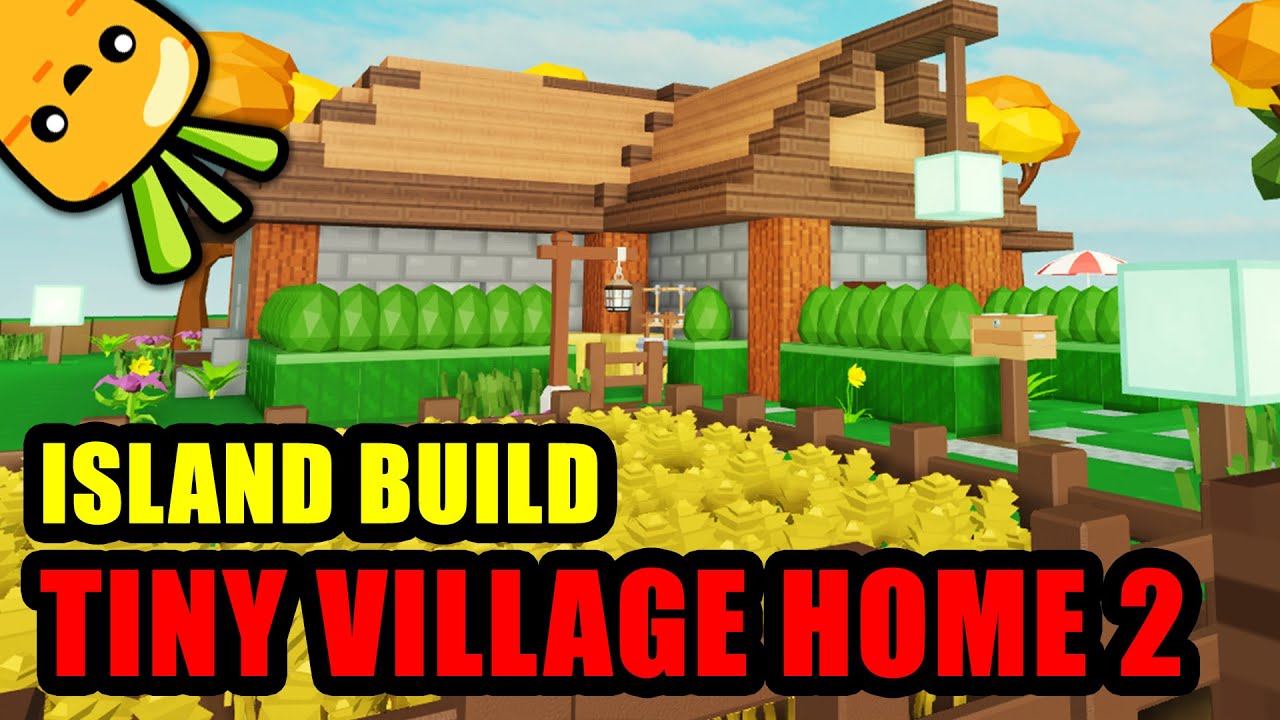 Roblox Island | Building Ideas | Tiny Village Theme | How to build a ...