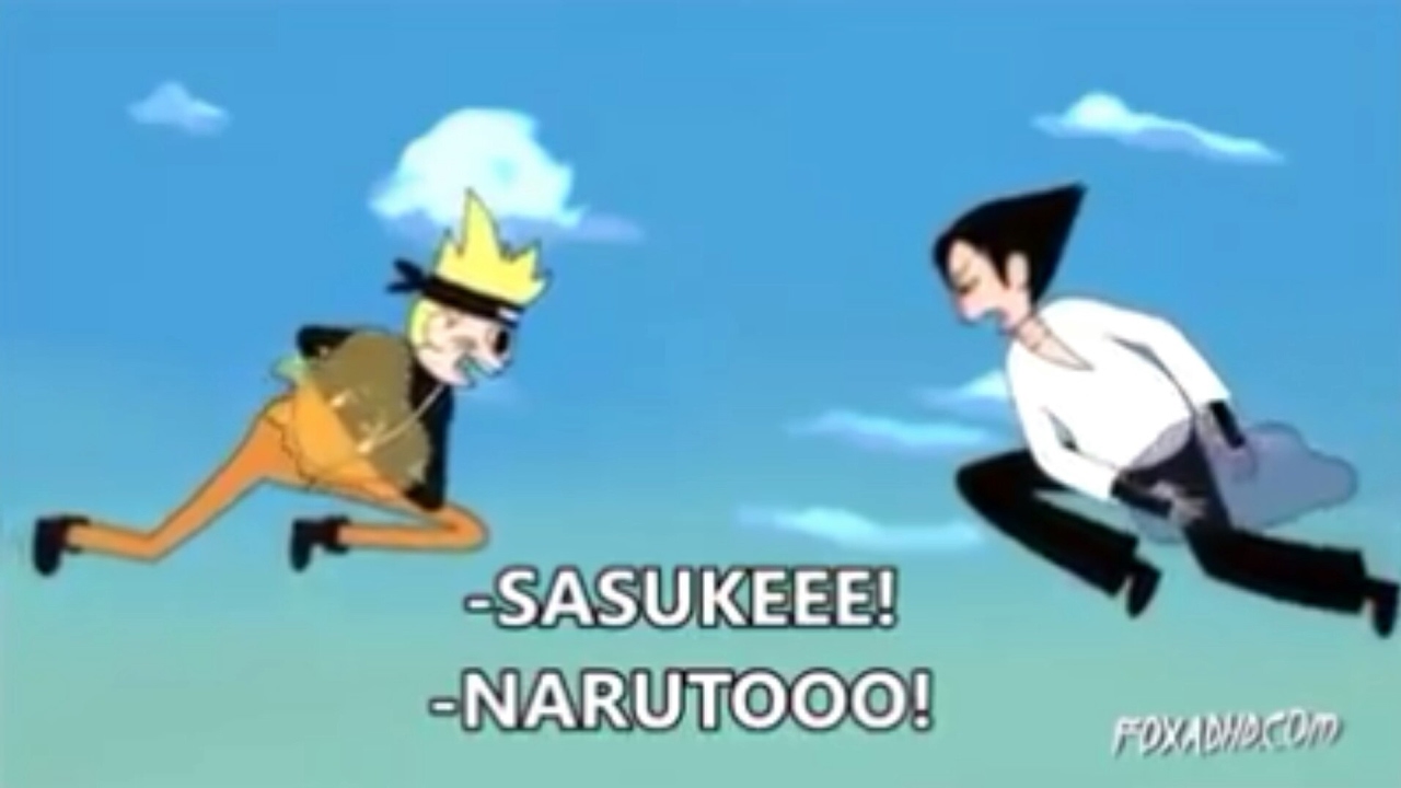 Naruto Lucu Bertarung Dengan Sasuke Haha Film Animasi Naruto