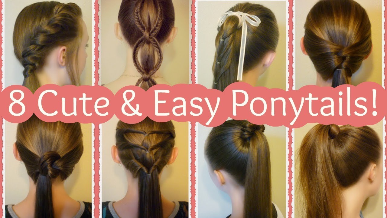 Discover more than 80 easy ponytail hairstyles for school - in.eteachers