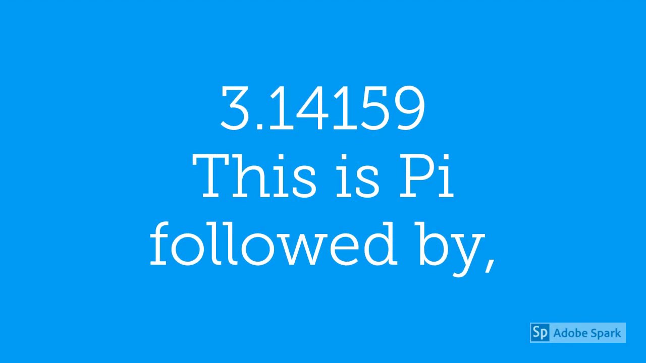 100 Digits Of Pi Lyrics