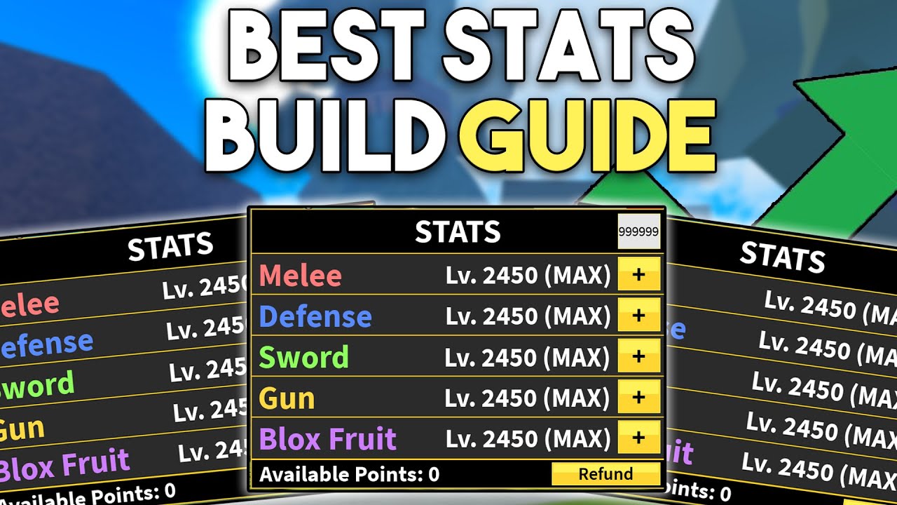 The BEST STATS BUILD Guide In Blox Fruits! - Update 19 - YouTube