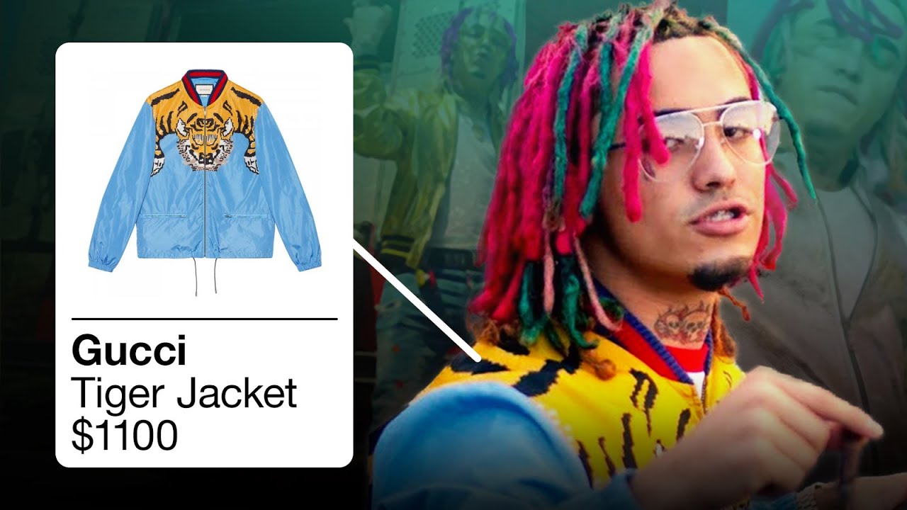 LIL PUMP OUTFITS IN GUCCI GANG / ESKETIT / KEPT BACK - YouTube